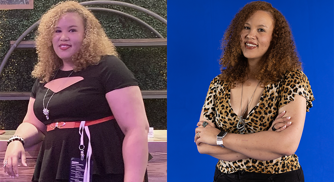 Alisha before and after